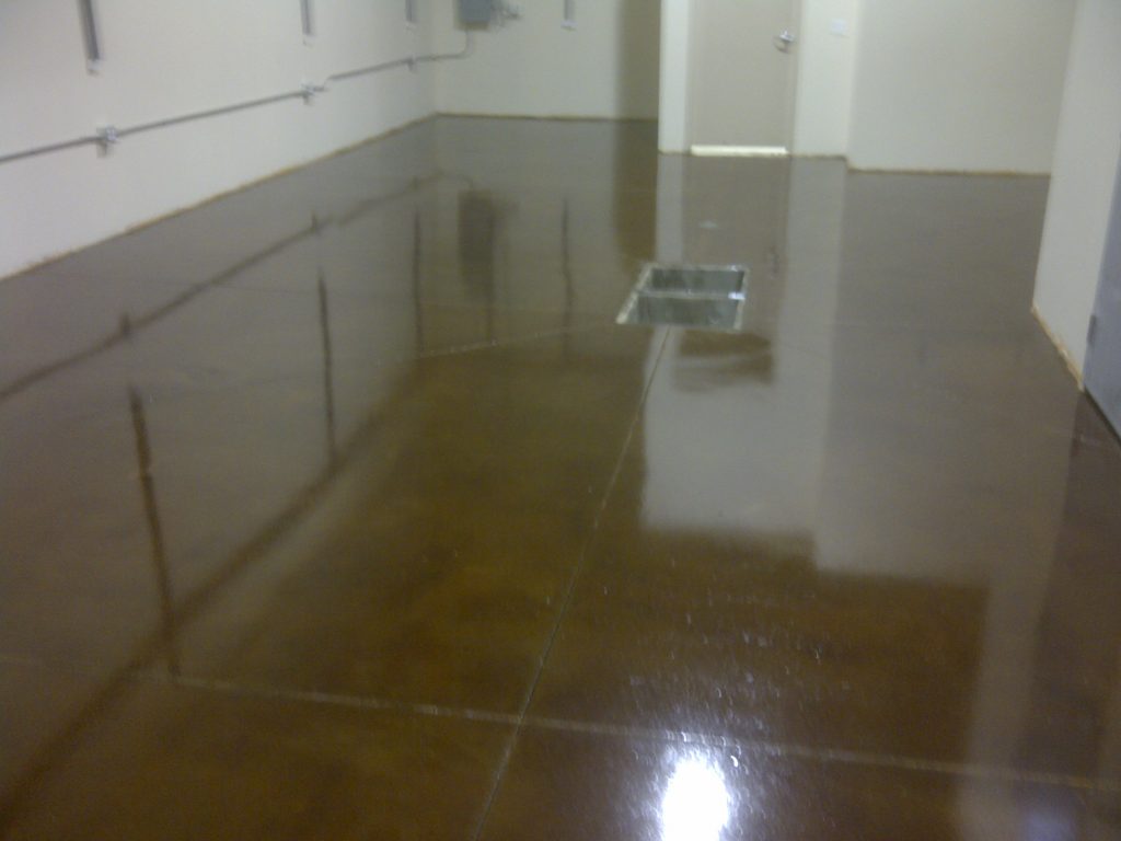 Decorative Concrete Floors – Acid Stained Concrete Floor